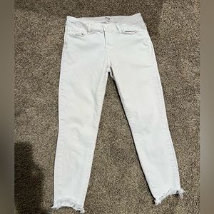 Paige Verdugo Crop Jean- White